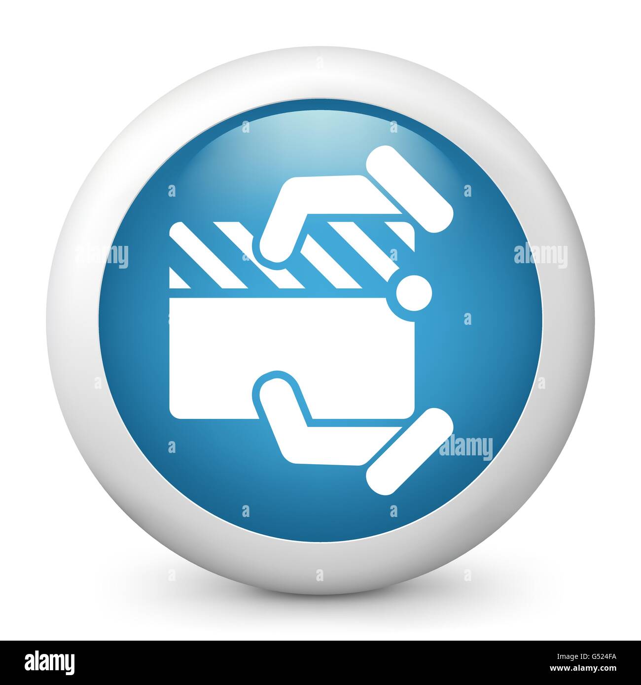 Clapboard concept icon Stock Vector Image & Art - Alamy