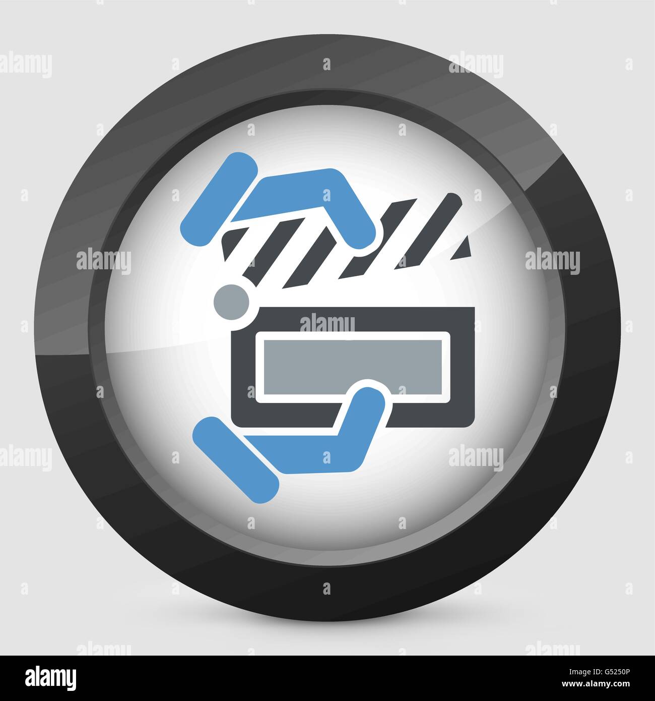 Clapboard concept icon Stock Vector Image & Art - Alamy