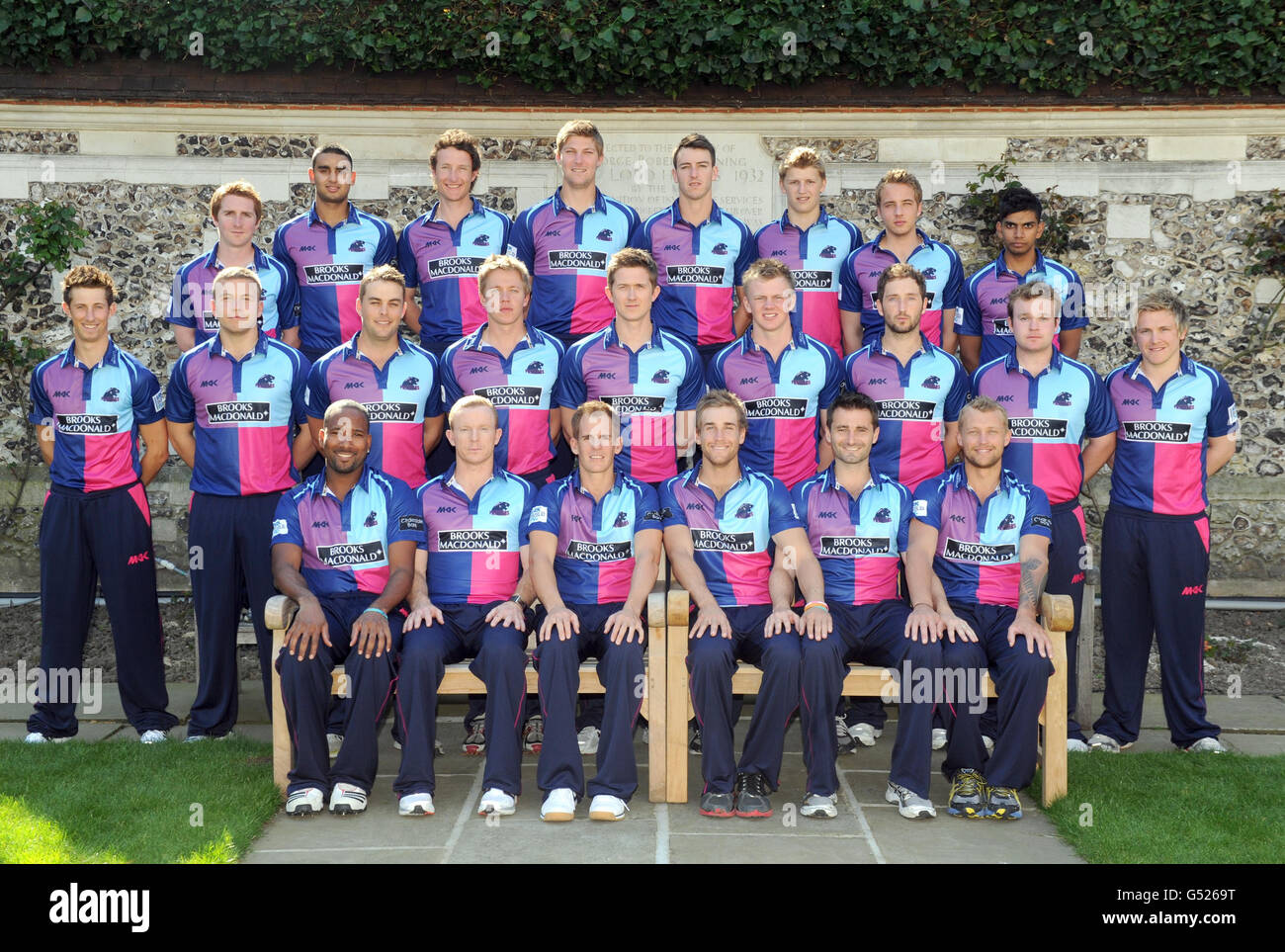 Cricket - 2012 Middlesex Photocall - Lords Cricket Ground Stock Photo