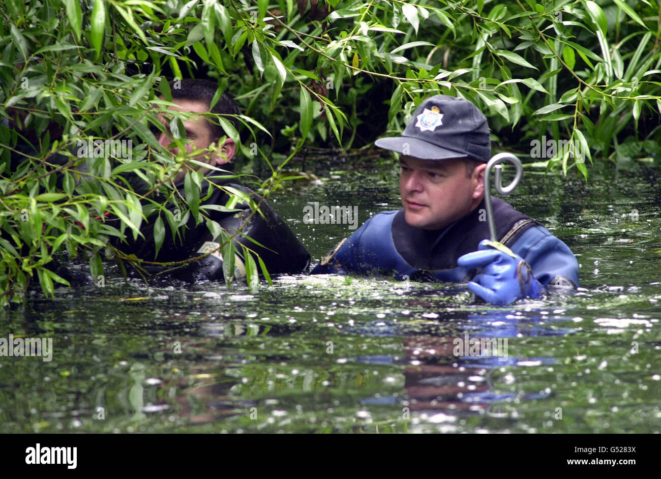 Missing Girl Divers Stock Photo Alamy