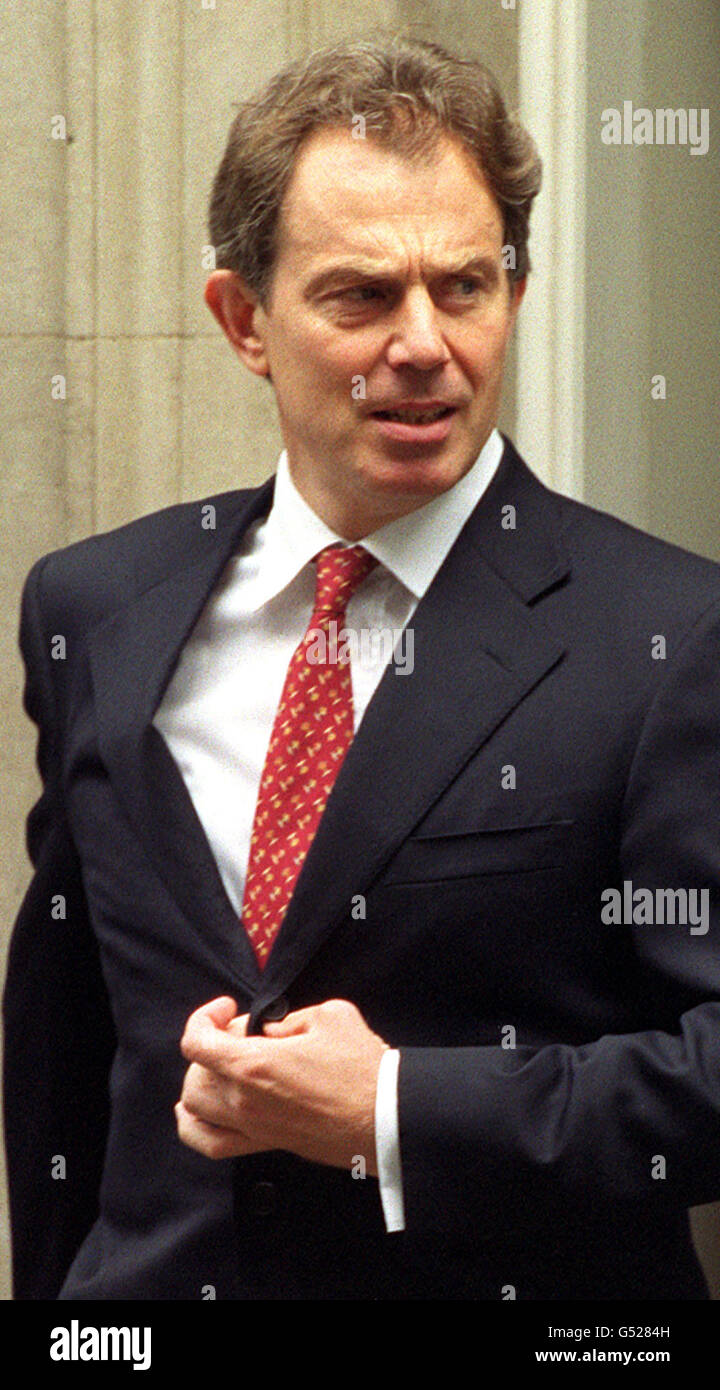 The son of britains prime minister tony blair hi-res stock photography