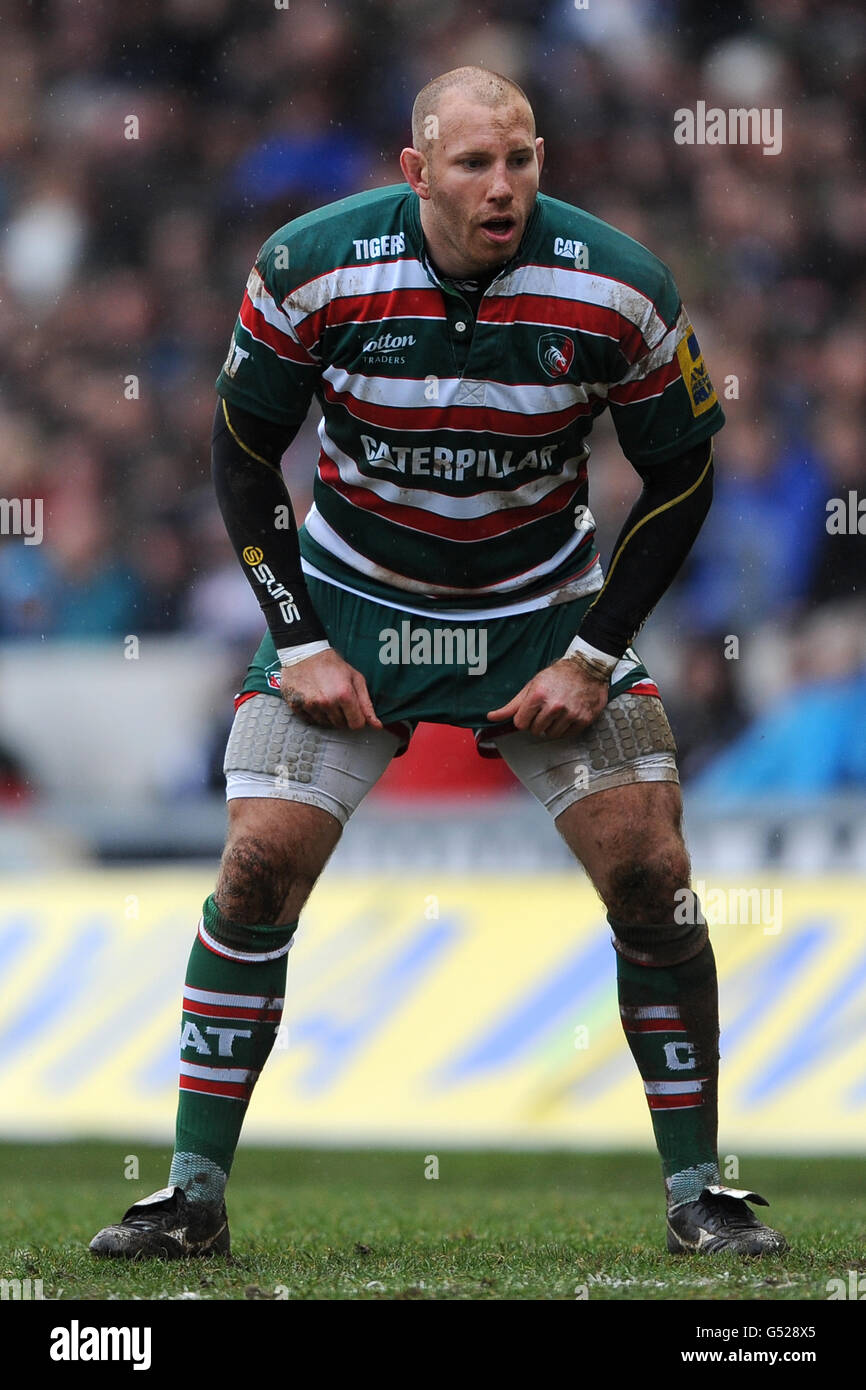 Leicester tigers rob hawkins hi-res stock photography and images - Alamy