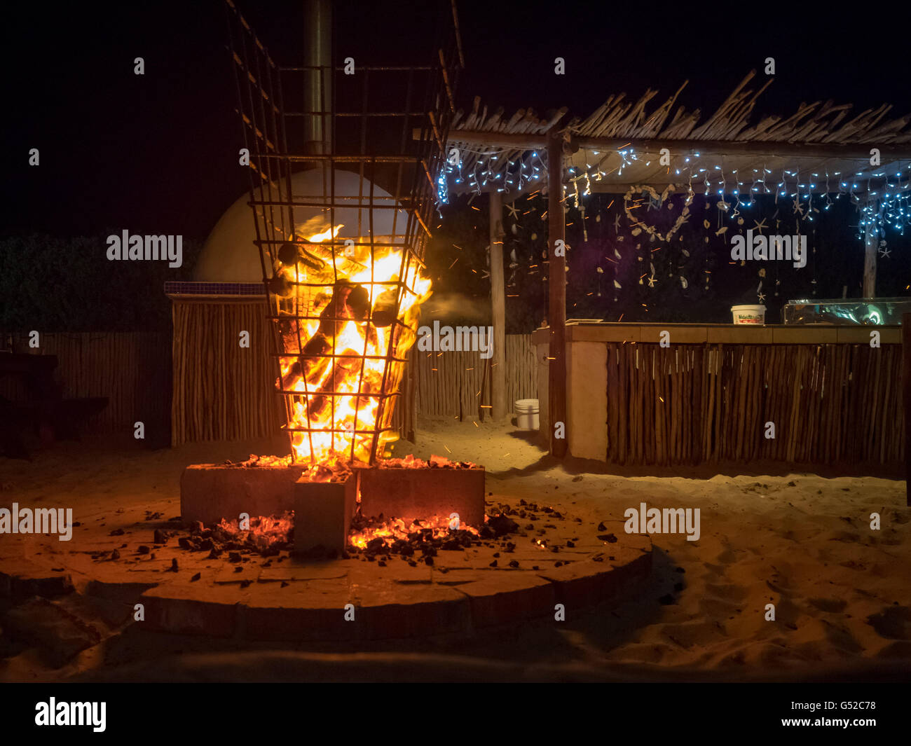 South Africa, Western Cape, Sedgefield, Garden Route, Pizza oven and