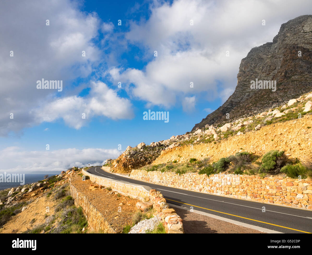 South Africa, Western Cape, Cape Town, coastal road near Rooi-Els Stock Photo