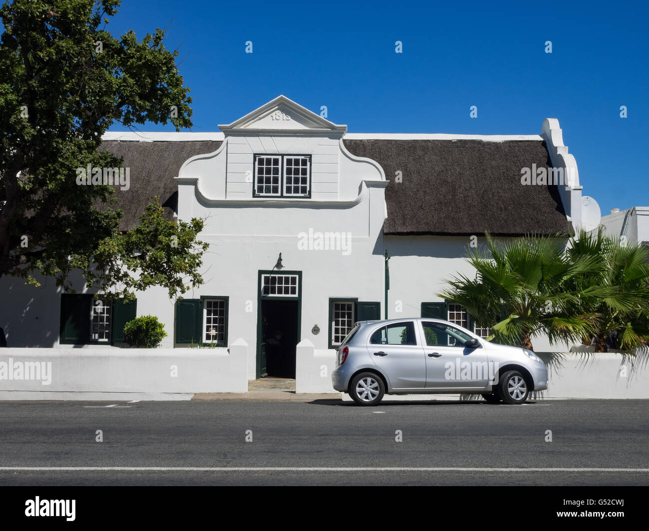 South Africa, Western Cape, Tulbagh, Historic Houses of Tulbagh Stock