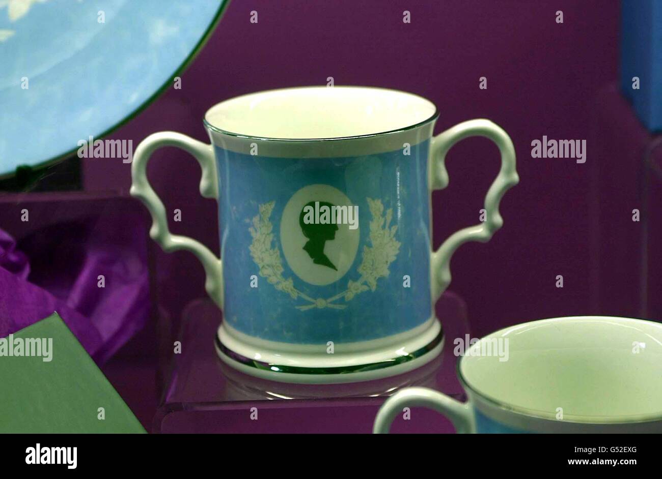 New 'Diana' merchandise at Althorp House. Preparations are being ...