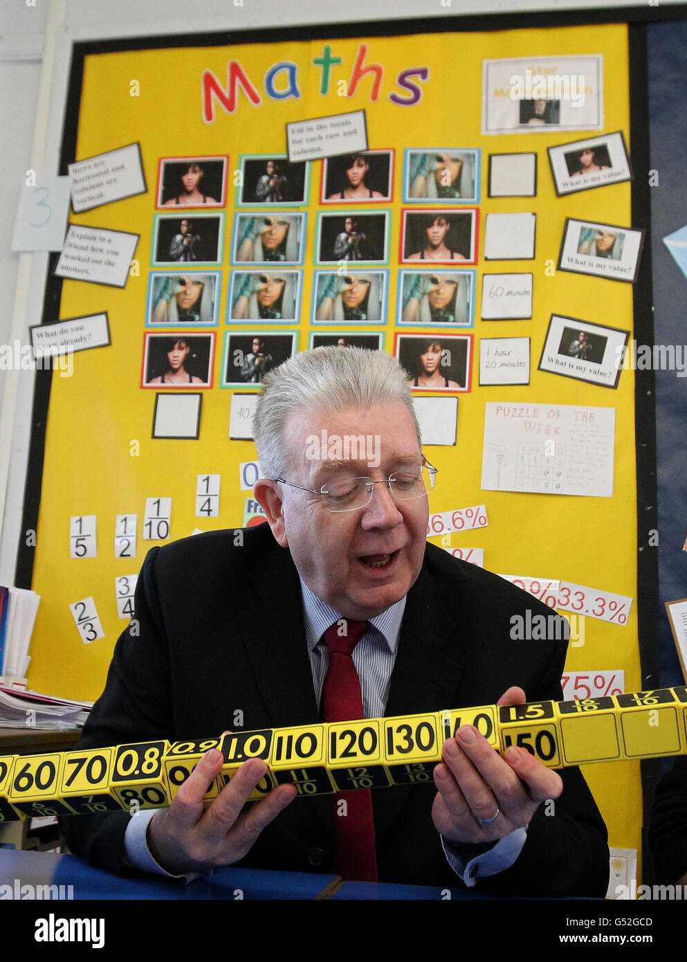 Scottish Survey of Numeracy and Literacy Stock Photo