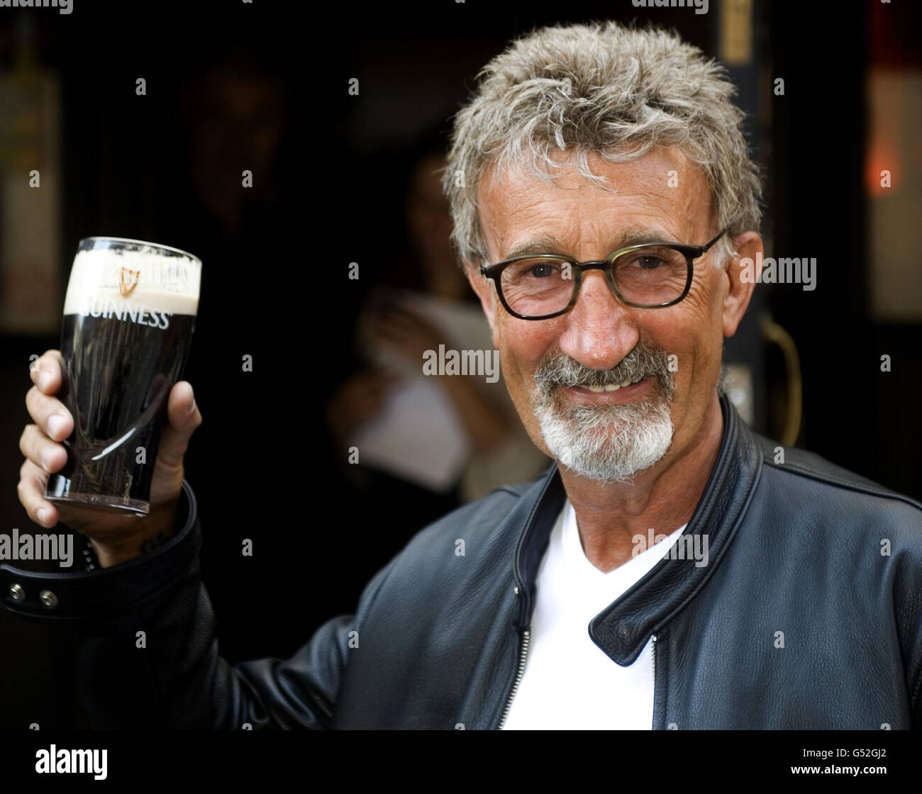 Eddie Jordan awarded OBE Stock Photo - Alamy