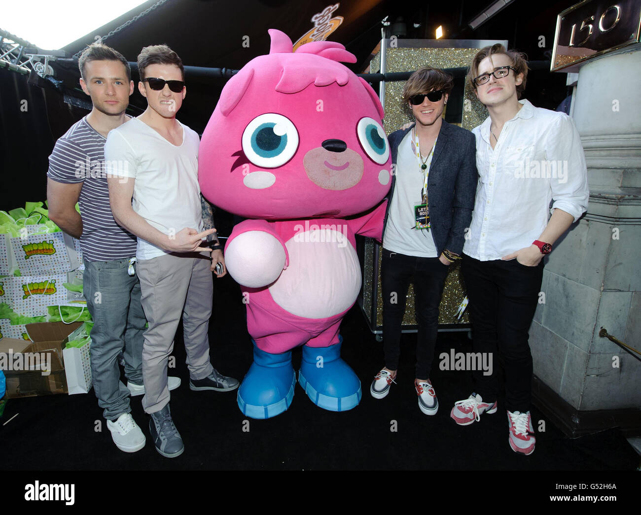 Moshi Monsters: Moshi Rox! album launch - London Stock Photo - Alamy