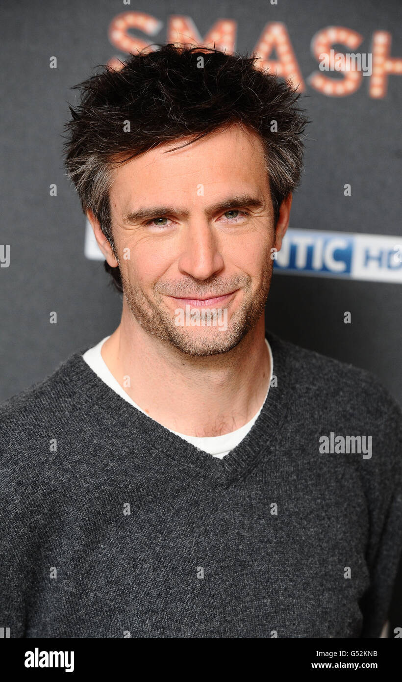 Jack Davenport is seen at a screening of new musical drama Smash at the Soho Hotel in London, showing on April 21st on Sky Atlantic HD. Stock Photo