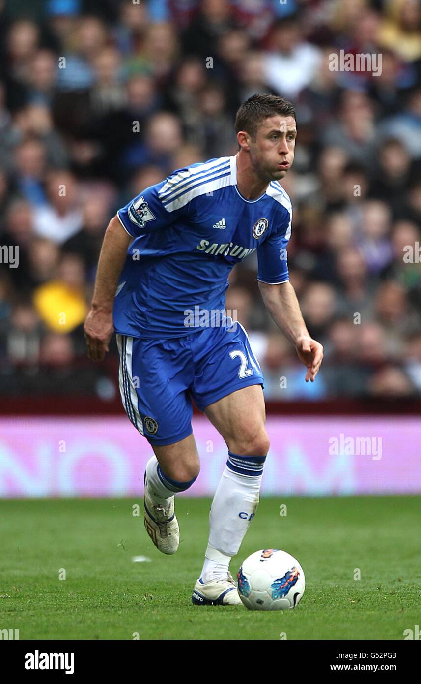 Soccer - Barclays Premier League - Aston Villa v Chelsea - Villa Park. Gary Cahill, Chelsea Stock Photo