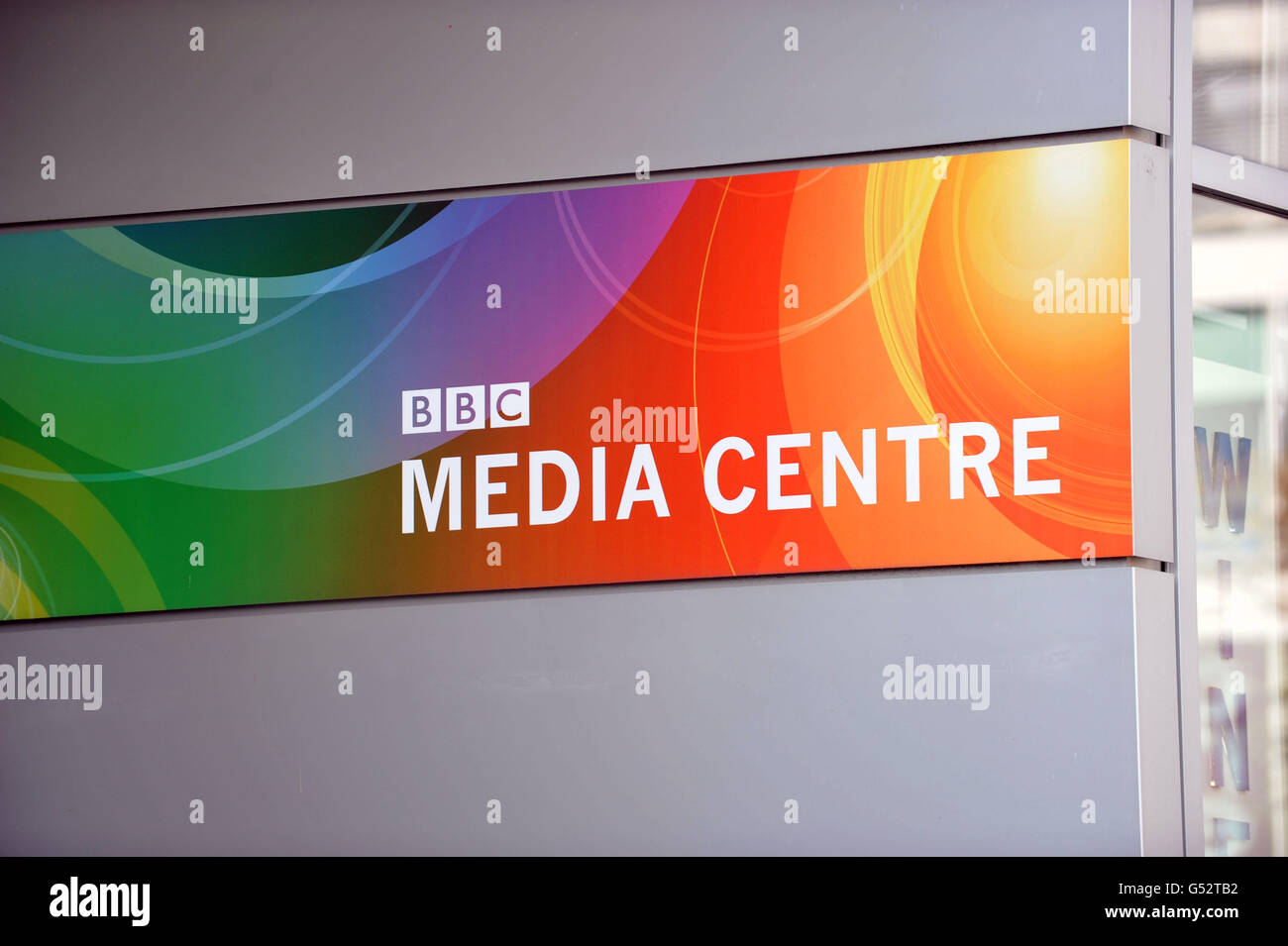 A general view of the BBC Media Centre, at Wood Lane, west London Stock