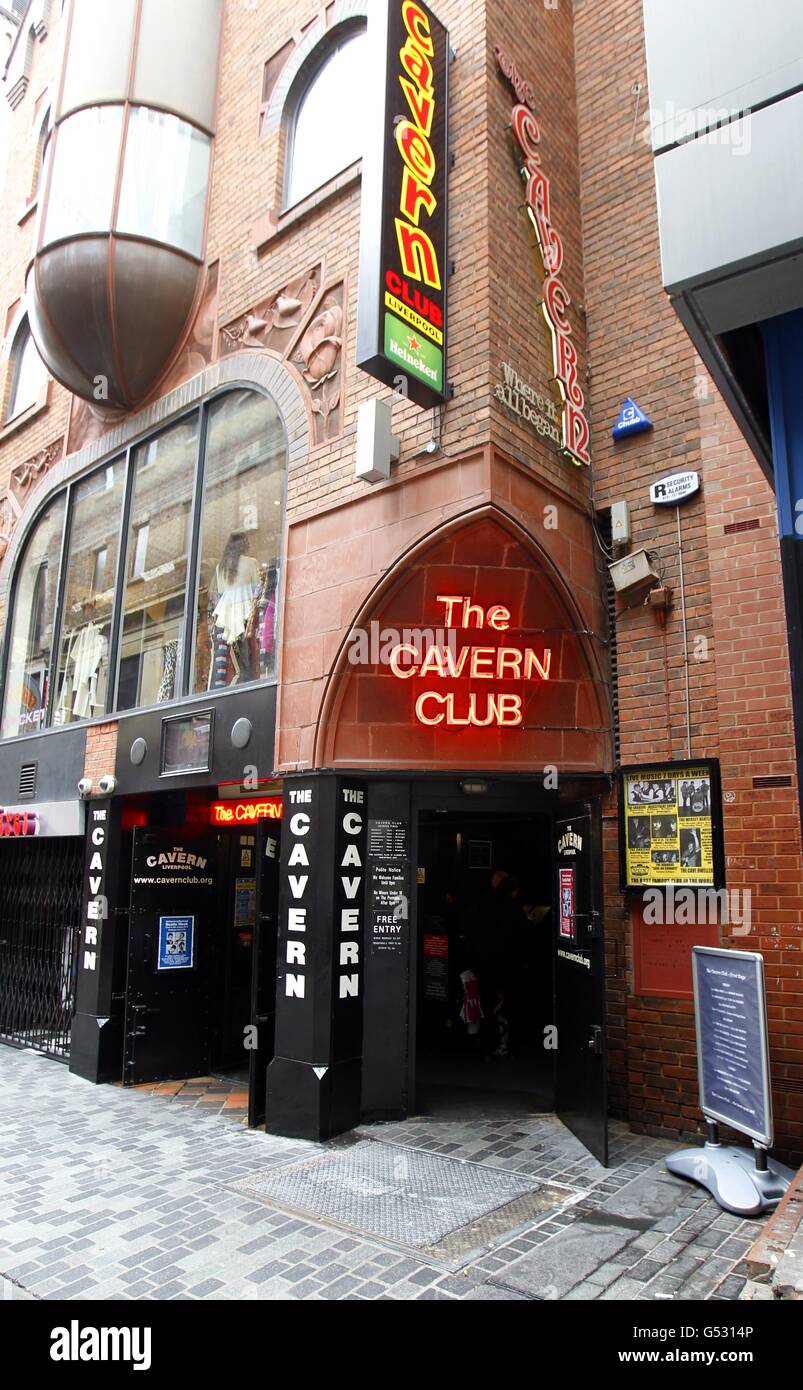 The Cavern club in Liverpool made famous by the Beatles