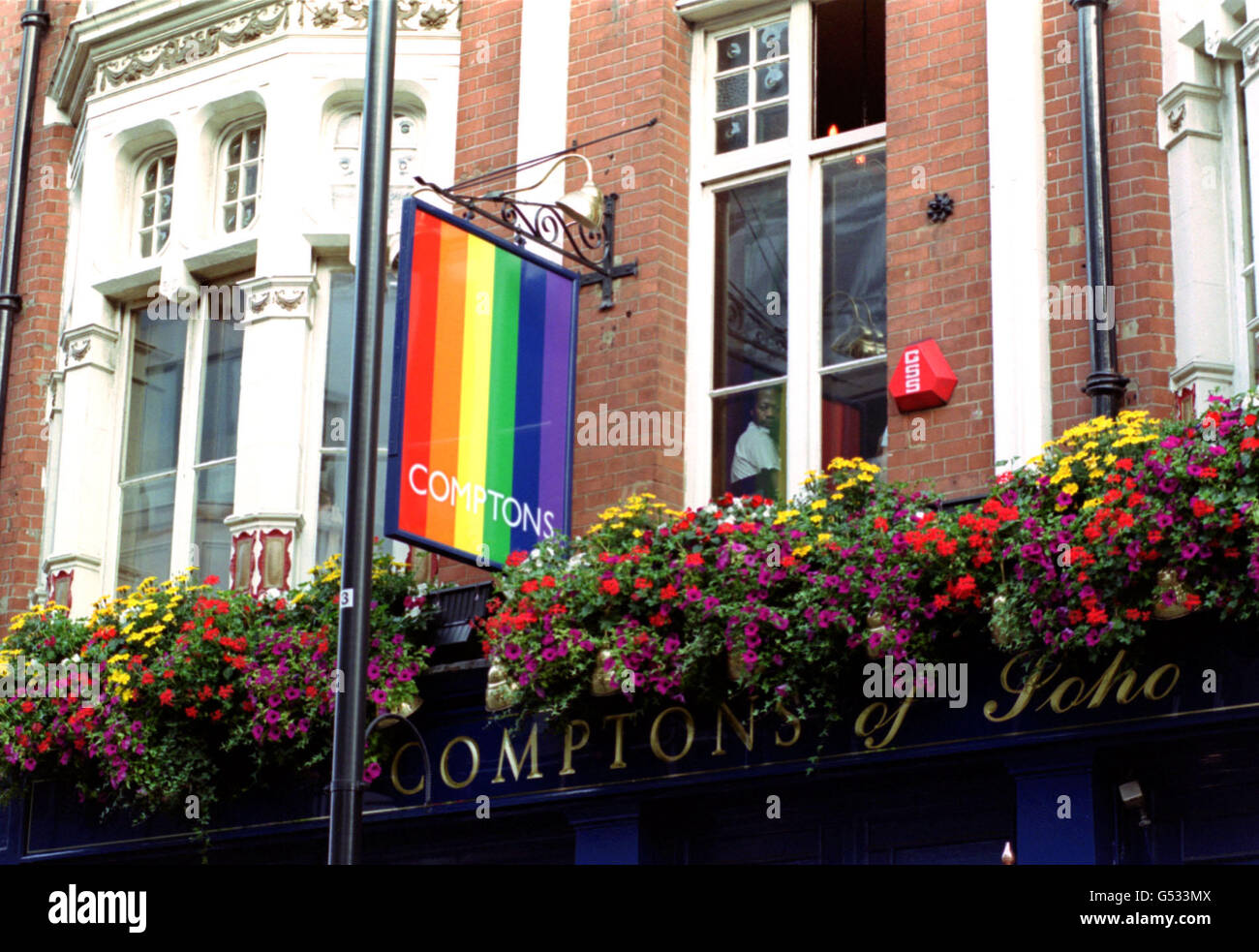 Old Compton St Comptons bar Stock Photo Alamy