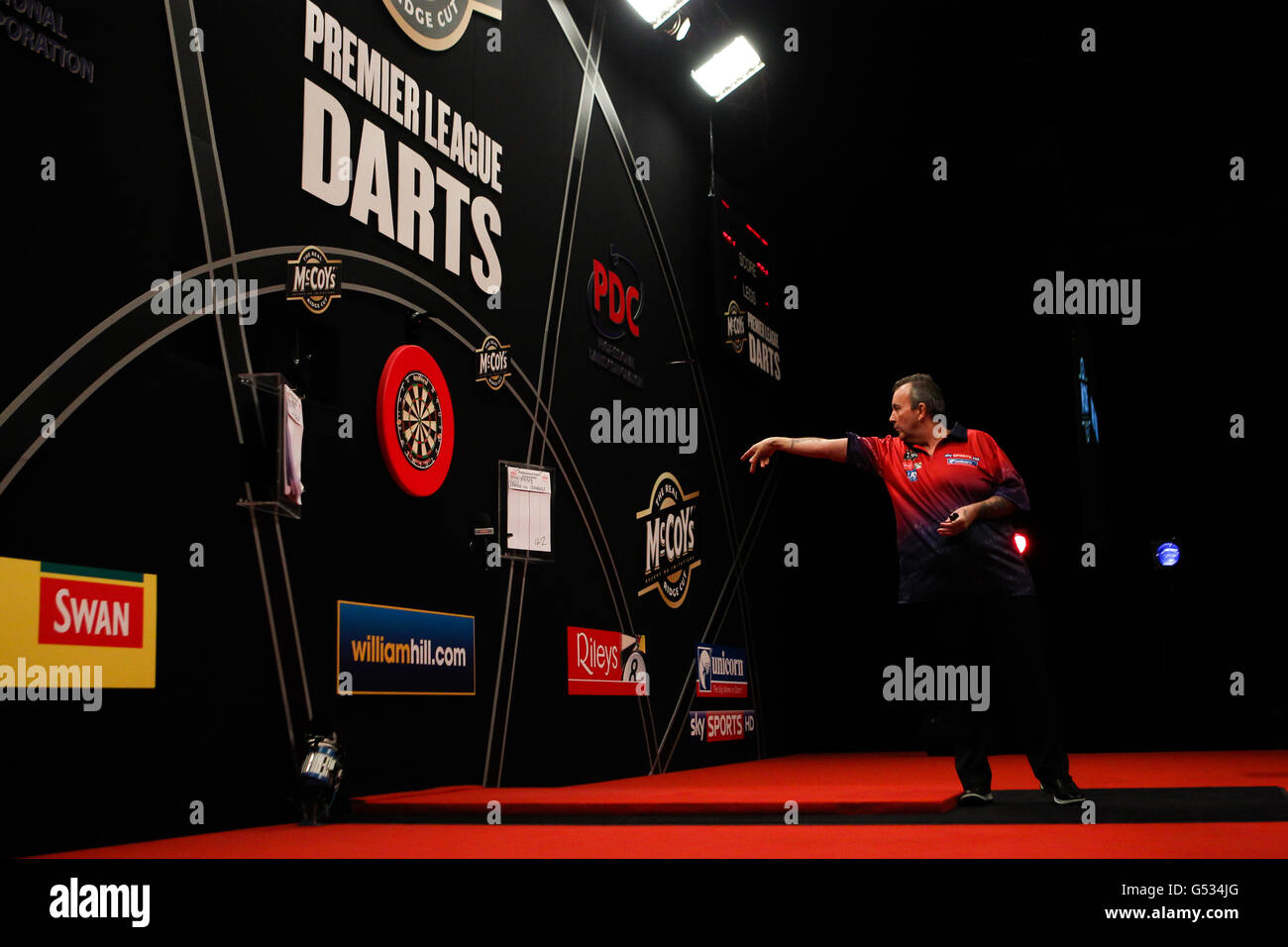 Darts mccoys premier league darts motorpoint arena hires stock