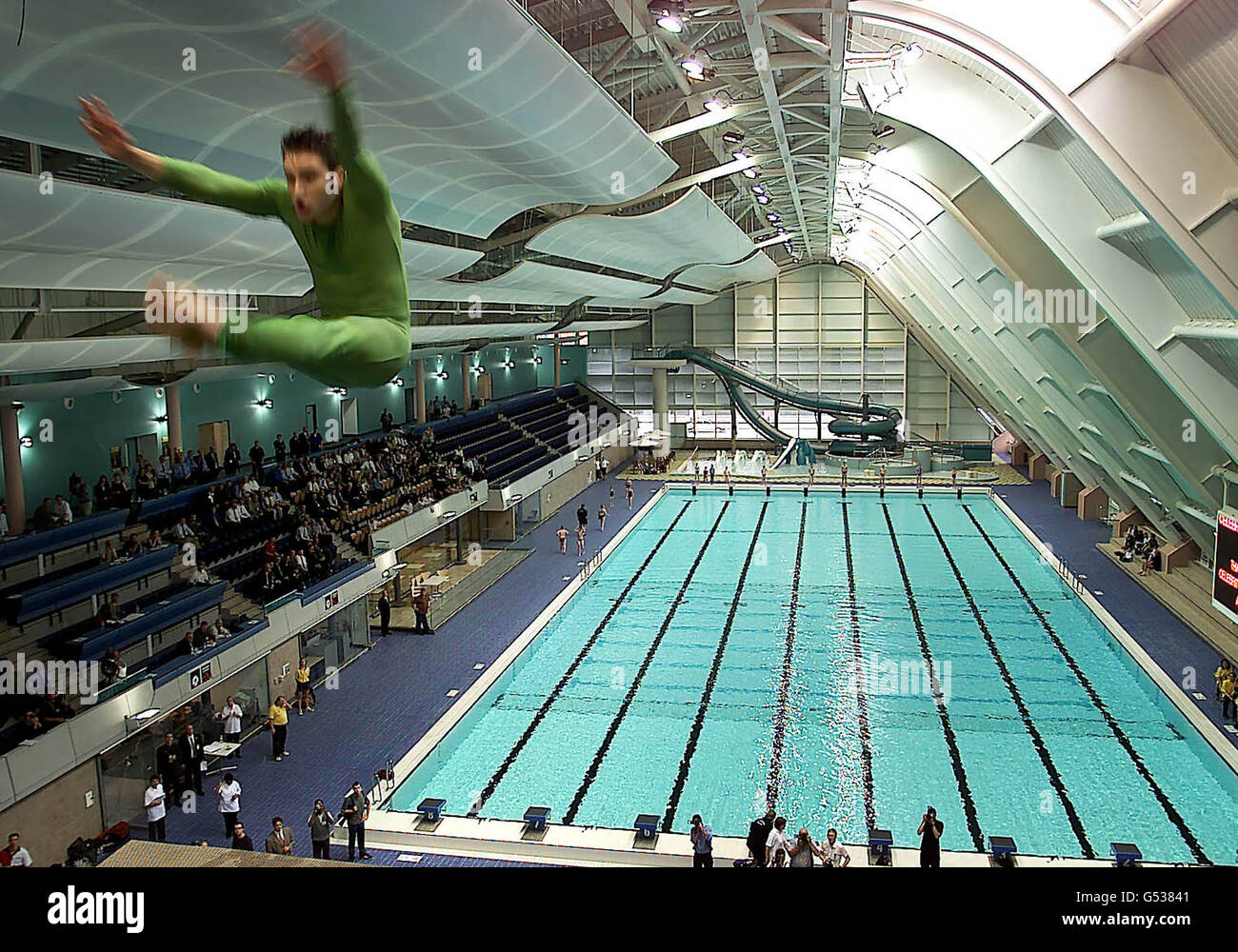 Manchester Aquatics Centre Stock Photo 106407729 Alamy