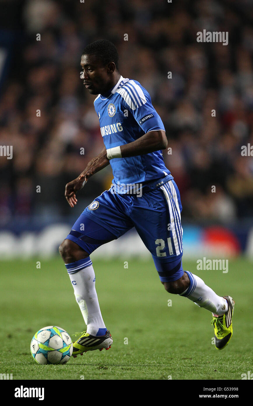 Soccer - UEFA Champions League - Quarter Final - Second Leg - Chelsea v Benfica - Stamford Bridge. Salomon Kalou, Chelsea Stock Photo