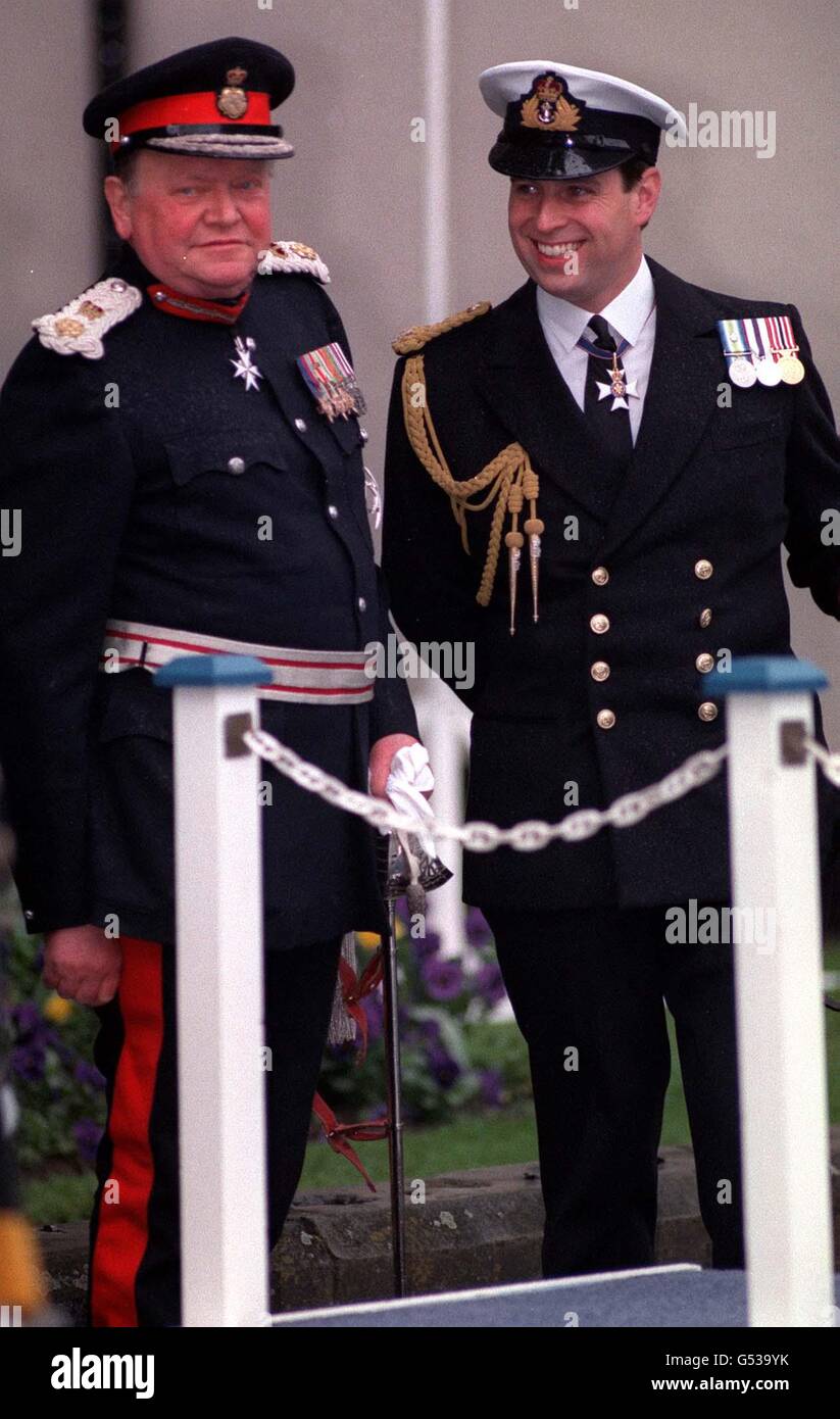 Duke of York & Lord Lieutenant Stock Photo Alamy