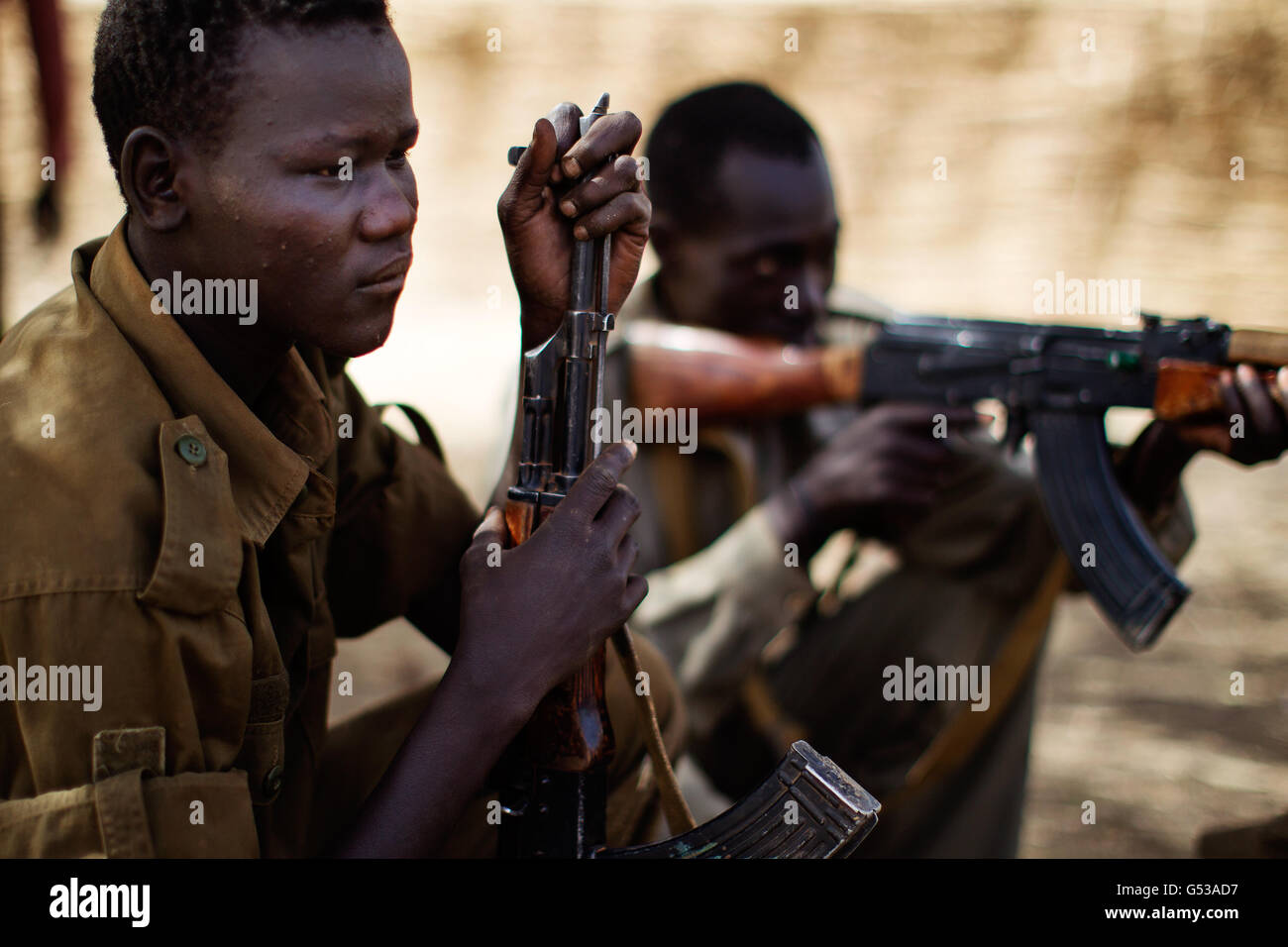 South Sudan crisis Stock Photo