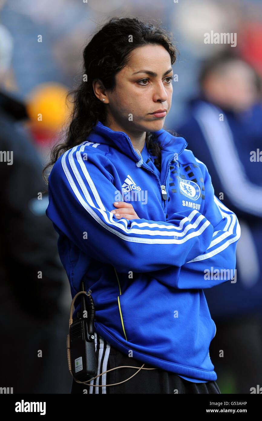 Soccer Barclays Premier League West Bromwich Albion v Chelsea The Hawthorns. Eva Carneiro Chelsea first team doctor Stock Photo Alamy