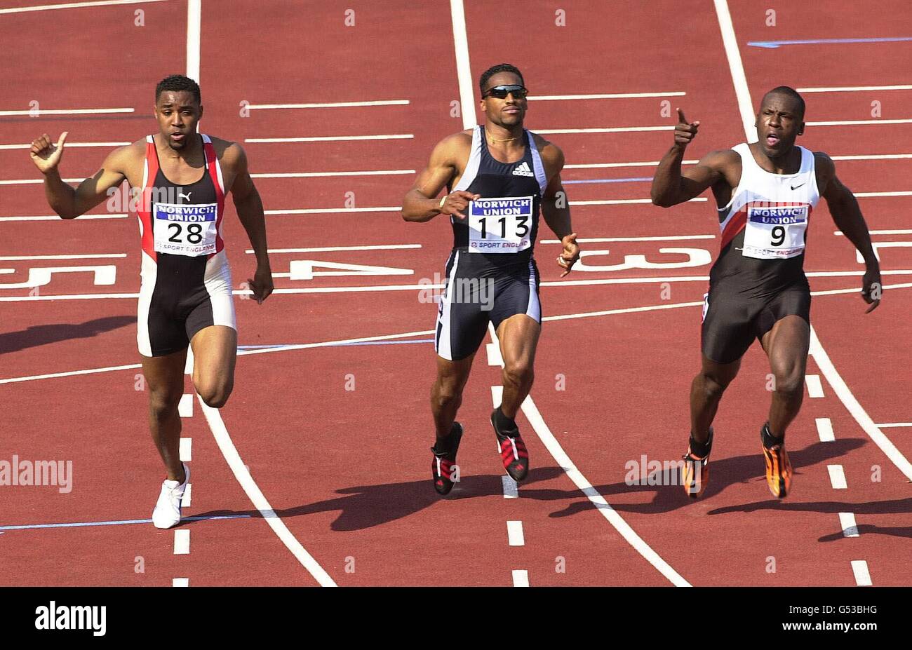 Athletics British Grand Prix Stock Photo Alamy