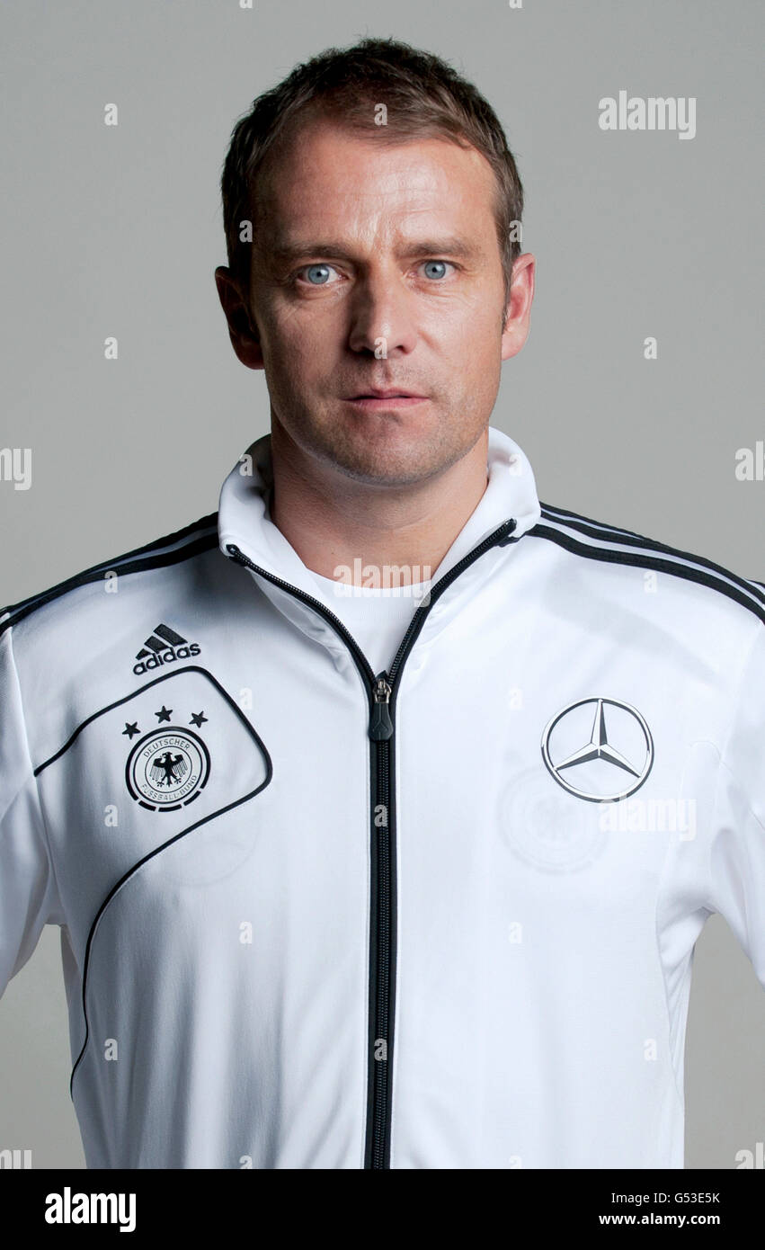 Hans-Dieter Flick, assistant coach of the German national football team, at the official portrait photo session of the German Stock Photo