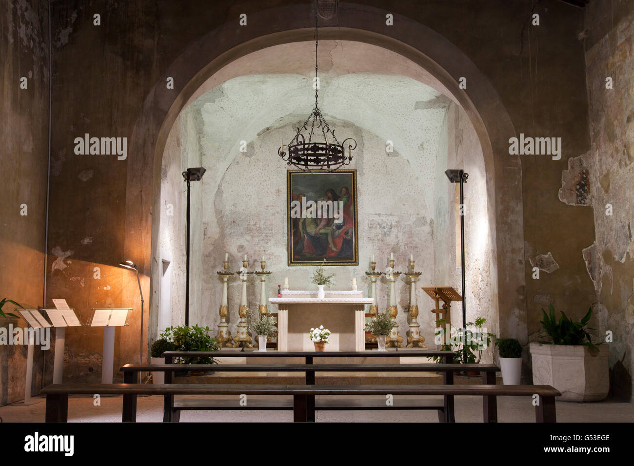 Interior of st nicholas church hi-res stock photography and images - Alamy