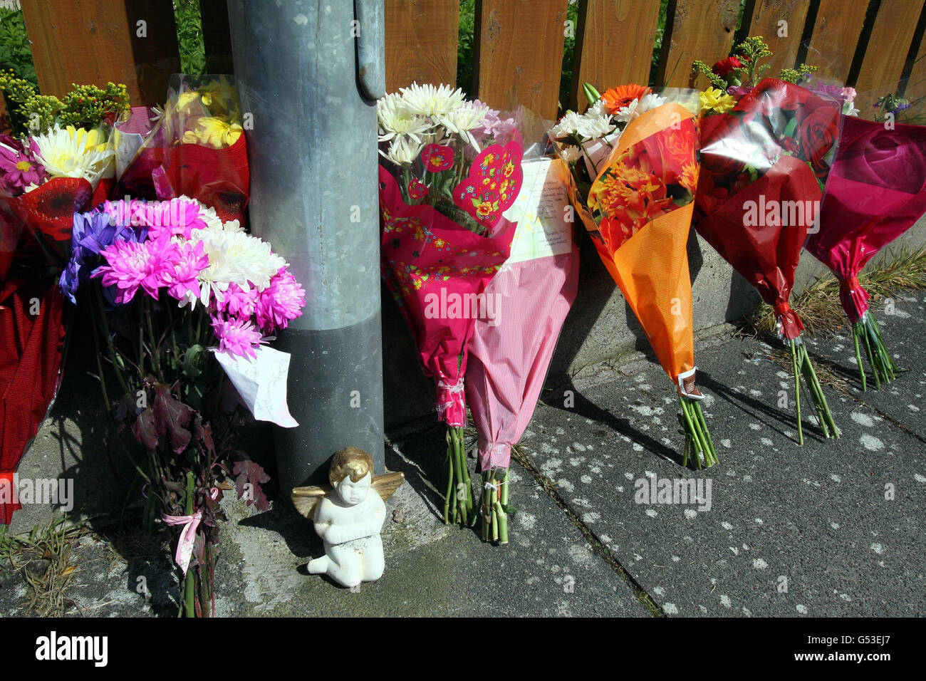 Dungannon fire kills two hires stock photography and images Alamy
