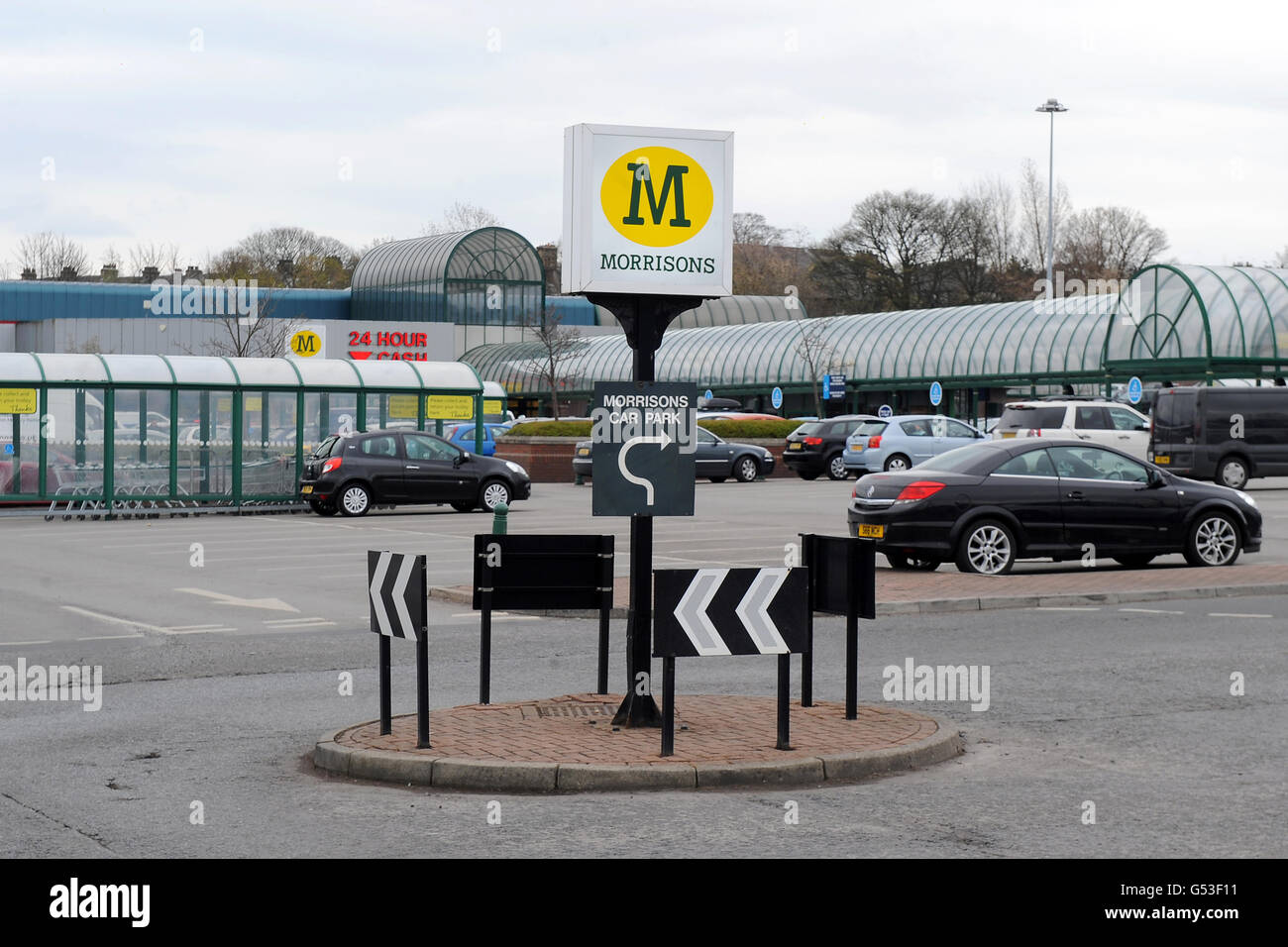 General view of Morrisons supermarket, 275 Bradford Road, Idle, Bradford Stock Photo Alamy