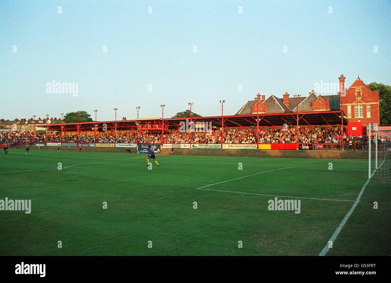 soccer English Football League Grounds St James' Park Stock Photo