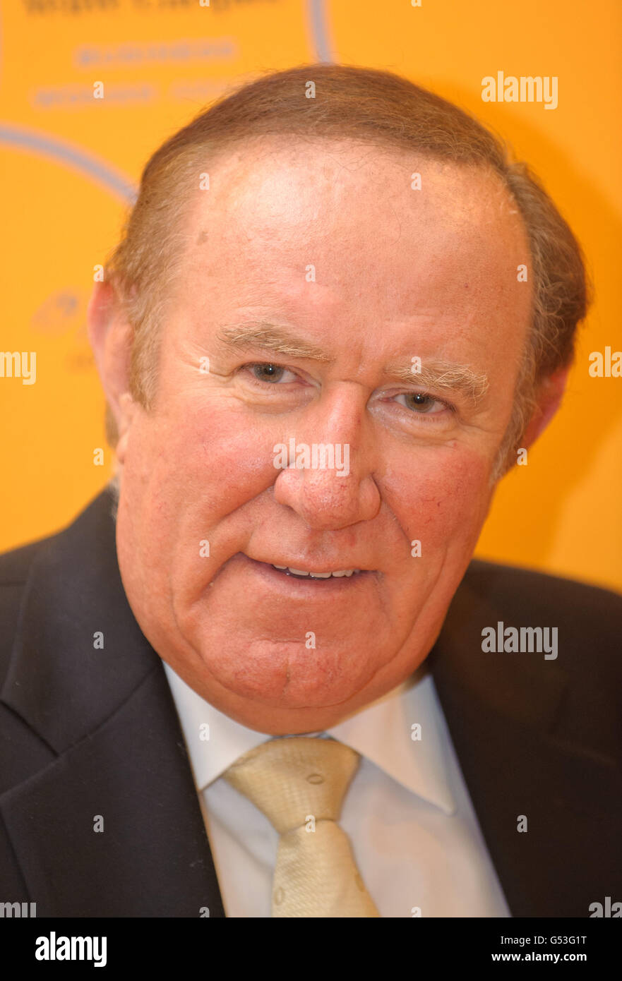 Andrew Neil at the Veuve Clicquot Business Woman of the Year Awards, at Claridges, in central London. Stock Photo