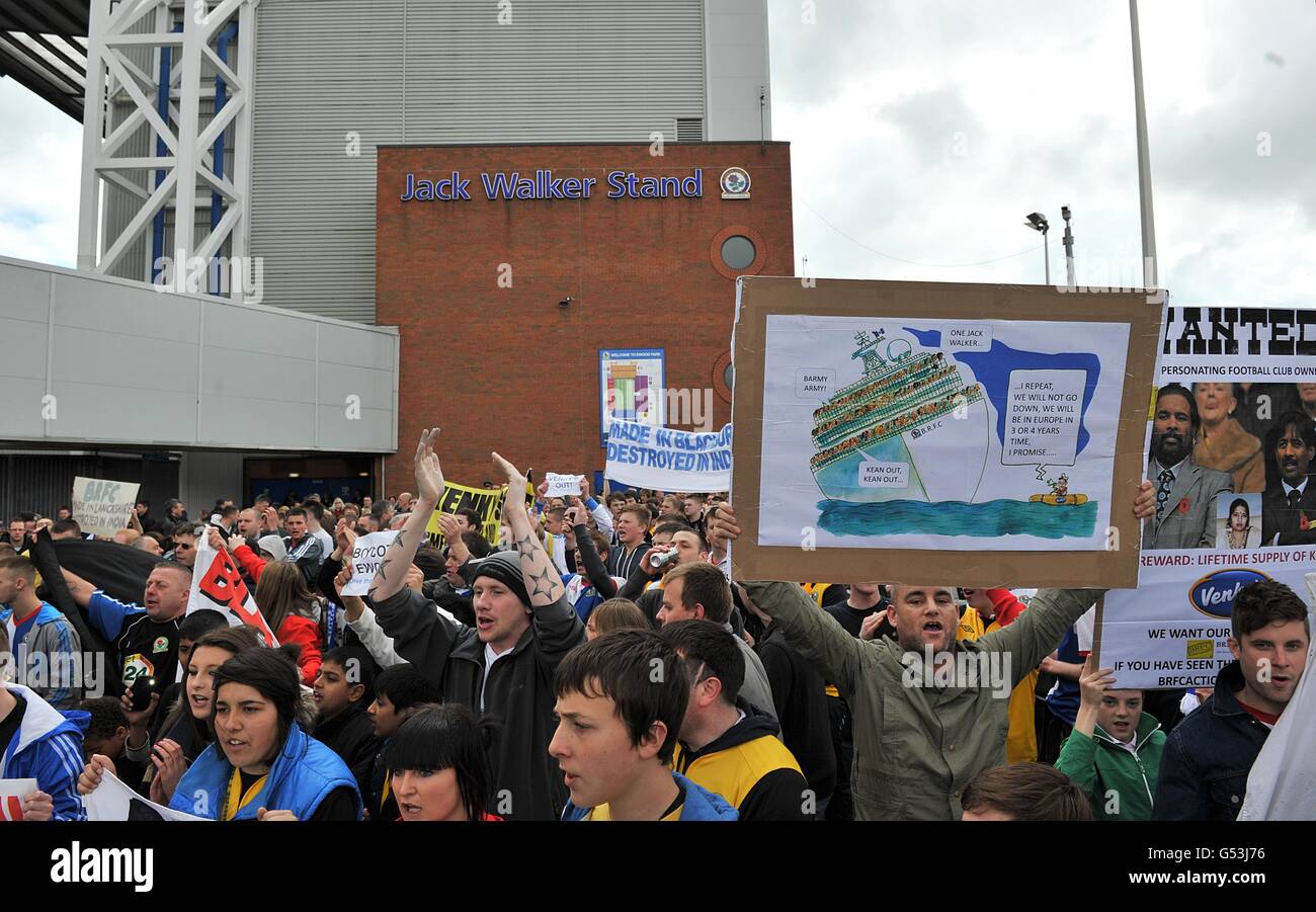 Soccer - Barclays Premier League - Blackburn Rovers v Norwich City - Ewood Park Stock Photo