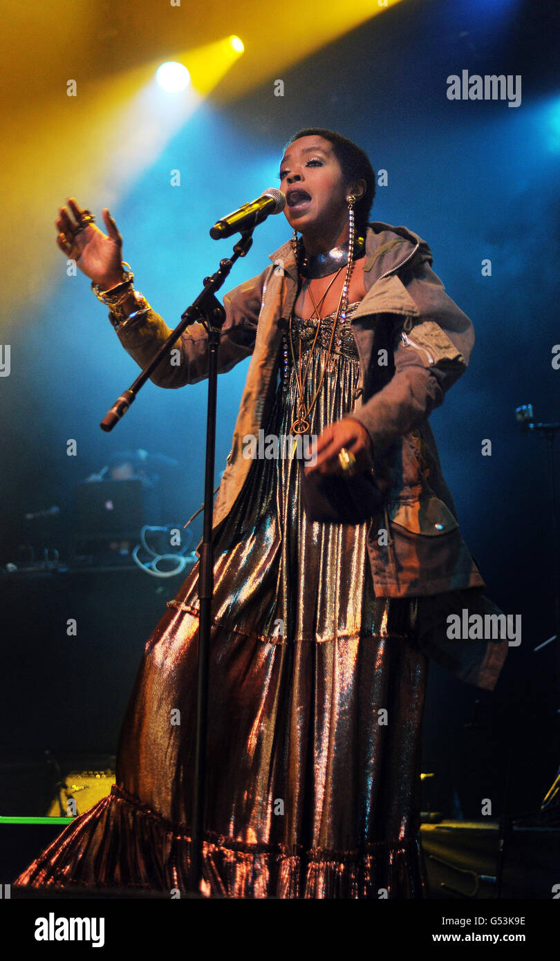 Lauryn Hill Concert London Stock Photo Alamy