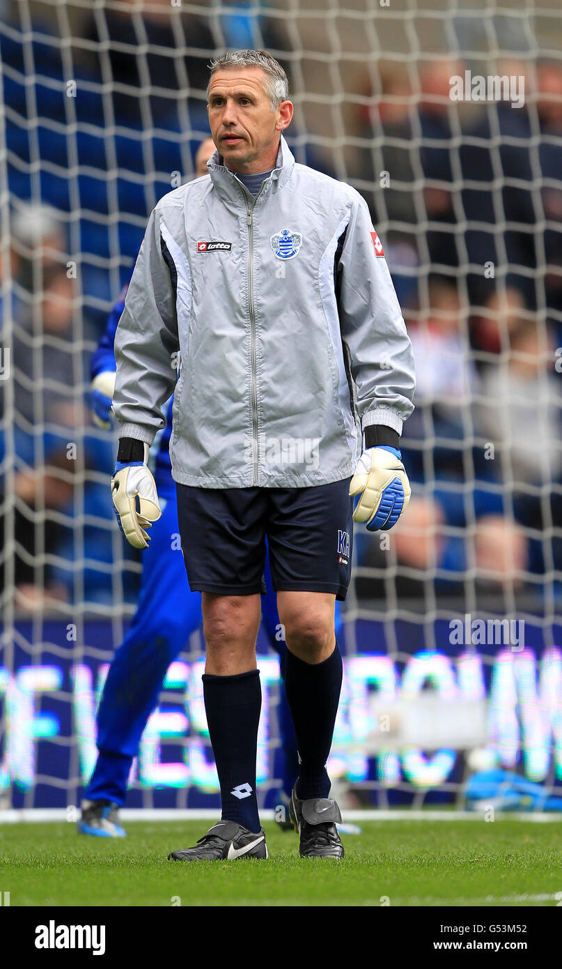 Queens park rangers goalkeeping coach kevin hitchcock hires stock