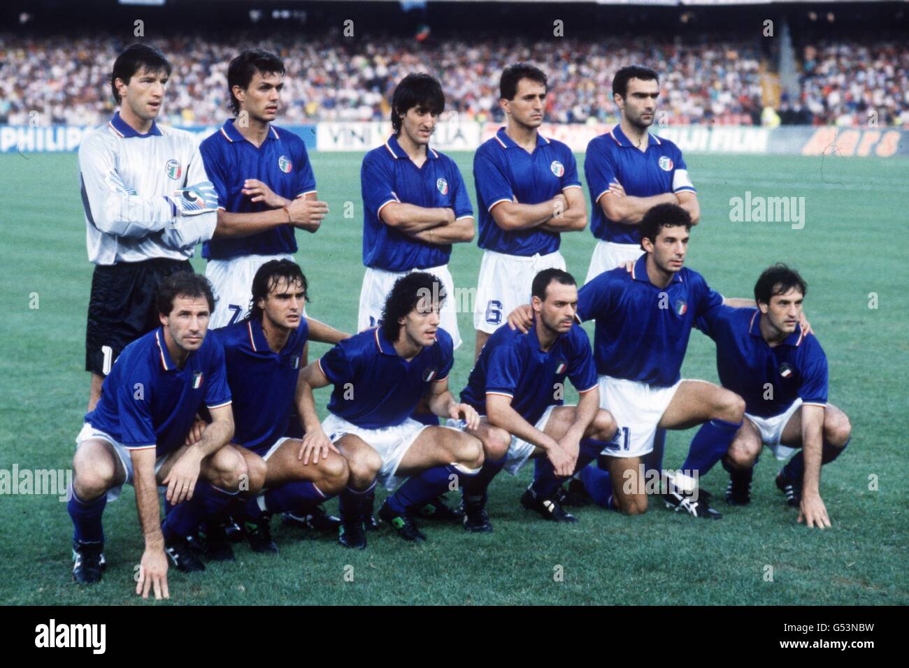 Soccer FIFA World Cup Italia 90 Semi Final Italy v Argentina Stadio San Paolo, Naples