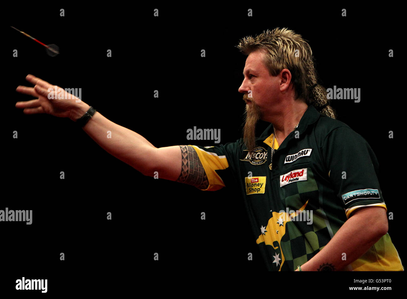 Darts - McCoys Premier League Darts - Capital FM Arena Stock Photo