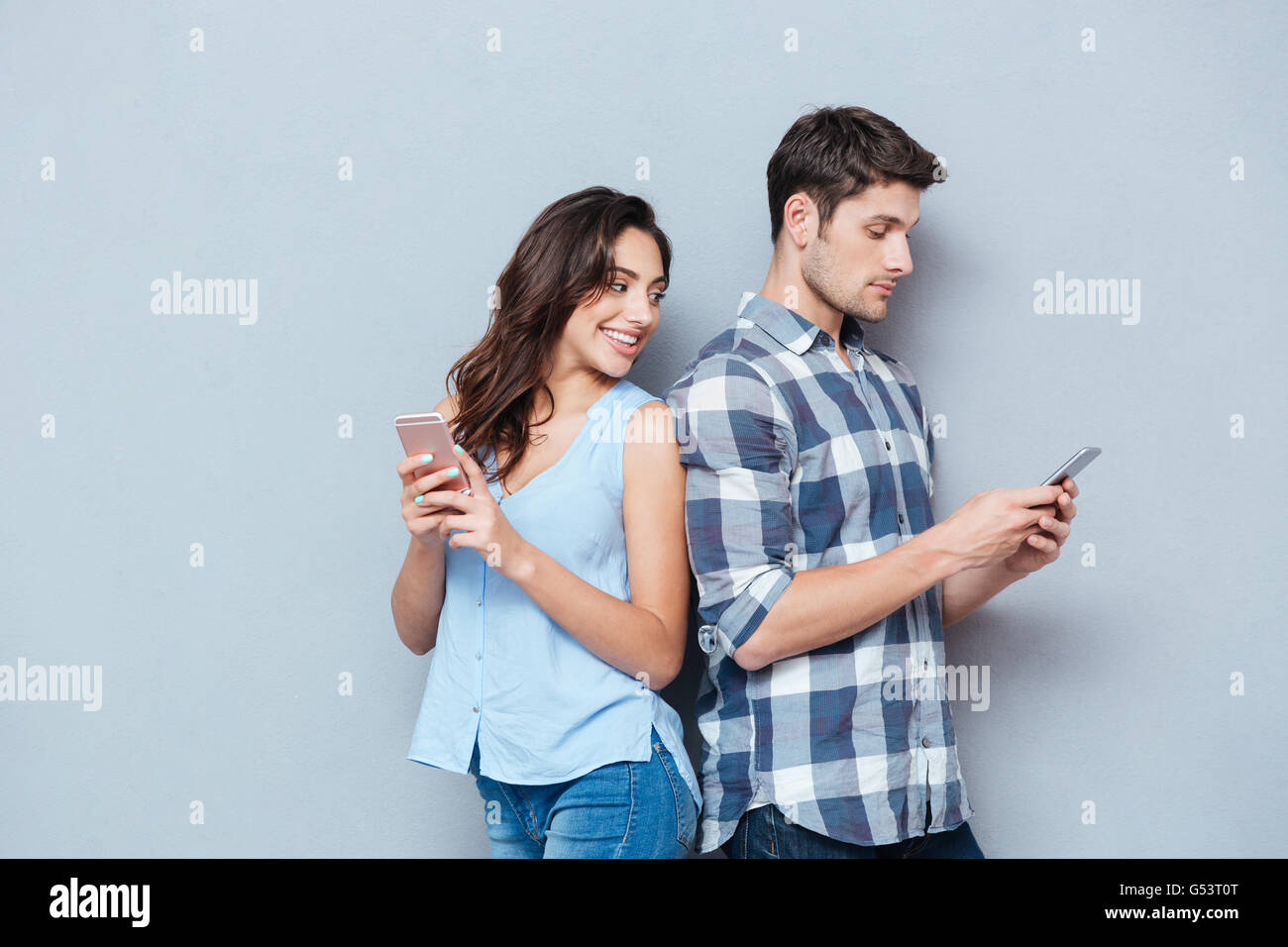 Jealous Girlfriend High Resolution Stock Photography and