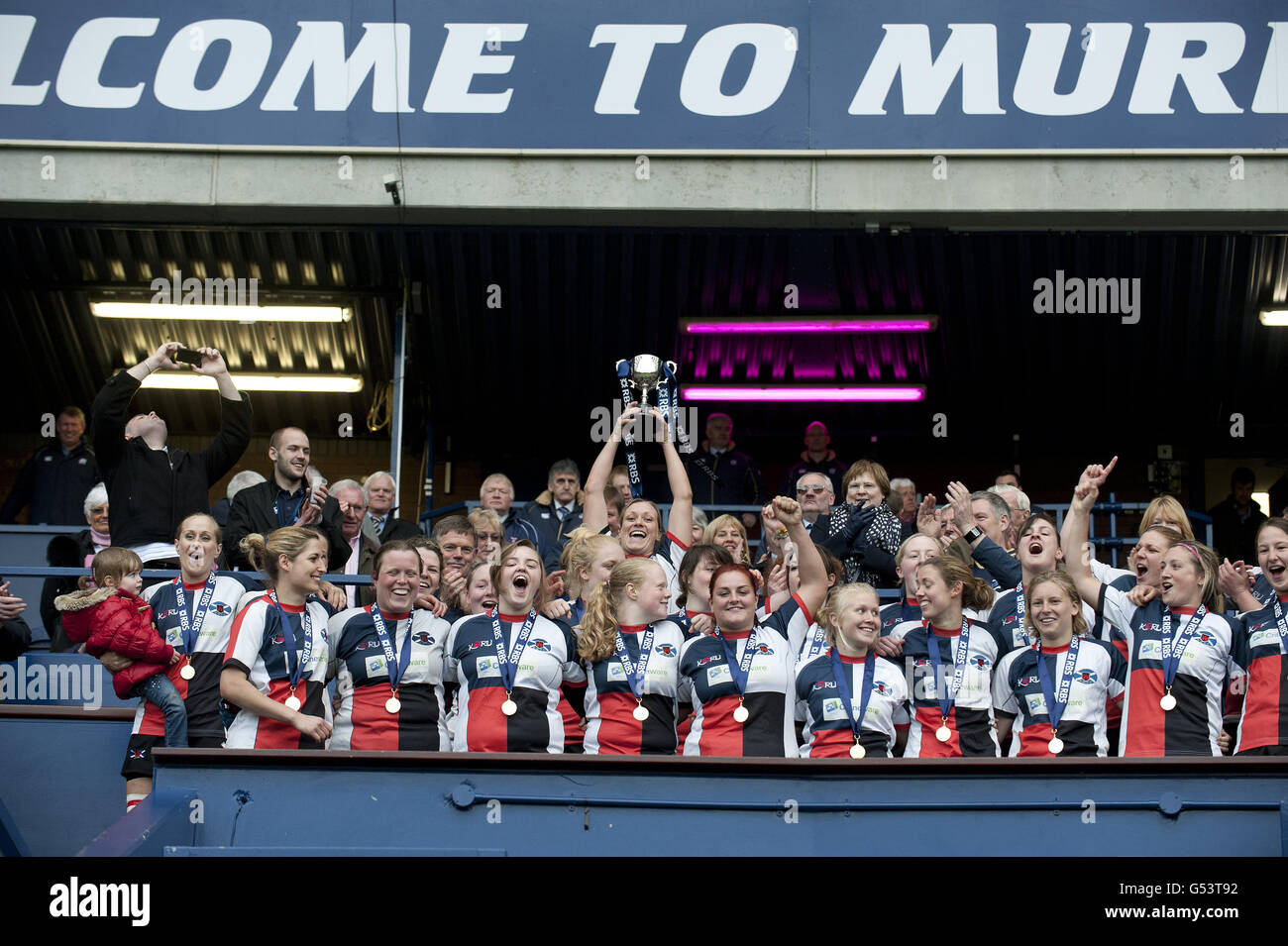 Rugby Union - National Finals Day - Murrayfield Stadium. Murrayfield ...