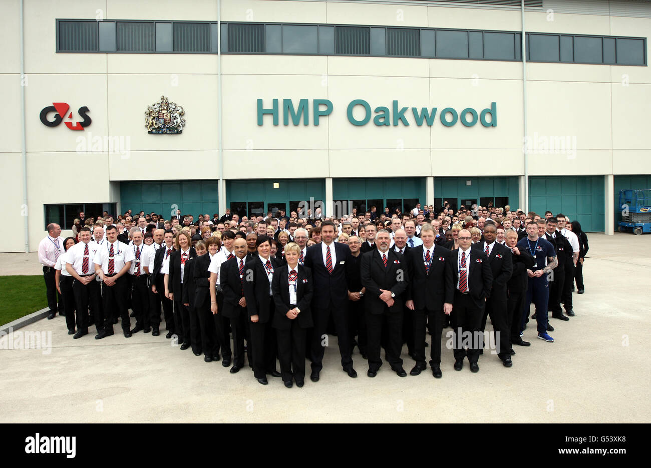 Hmp Oakwood Opens Stock Photo Alamy
