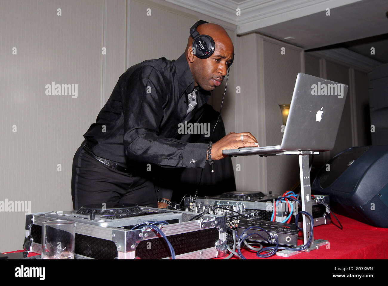 DJ Spoony provides entertainment at the PFA Player of the Year Awards ...