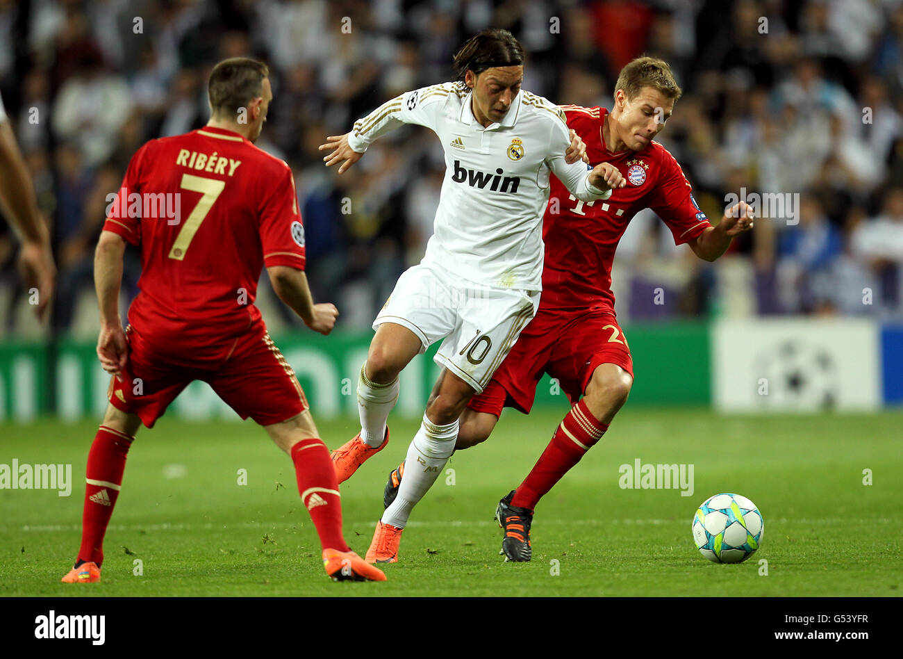 Soccer - UEFA Champions League - Semi Final - Second Leg - Real Madrid v Bayern Munich - Santiago Bernabeu Stock Photo
