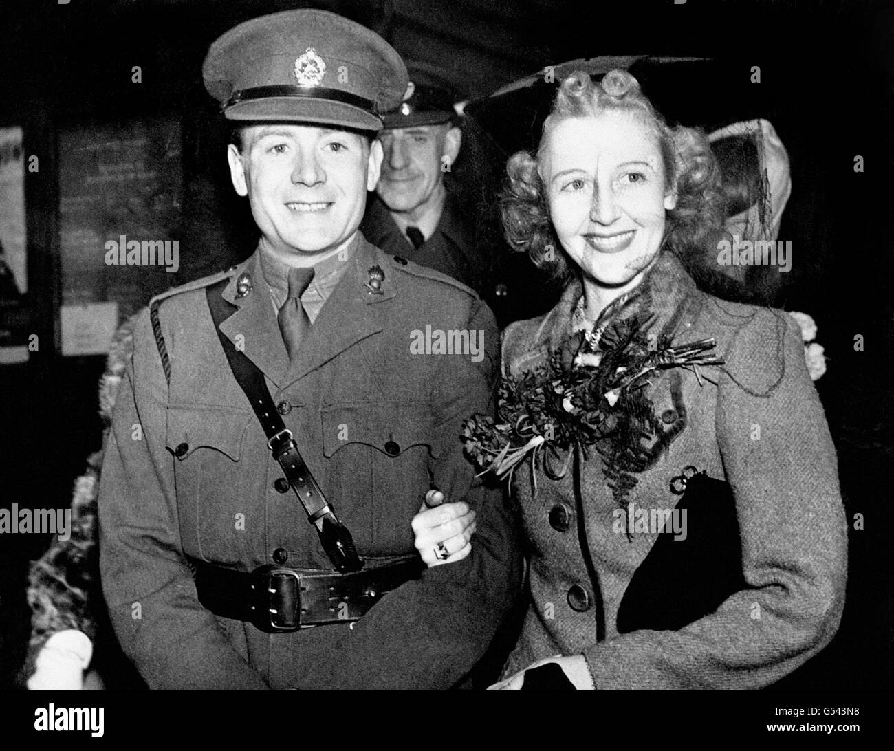 World War Two - British Empire - The Home Front - Celebrities - John Mills - 1941 Stock Photo