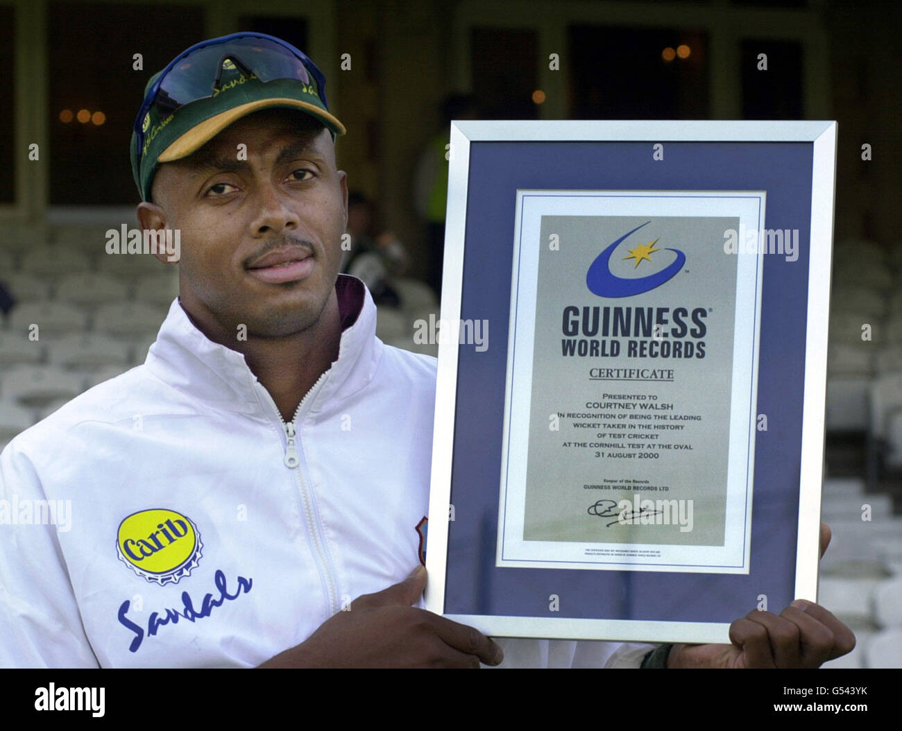 Courtney walsh record certificate hires stock photography and images