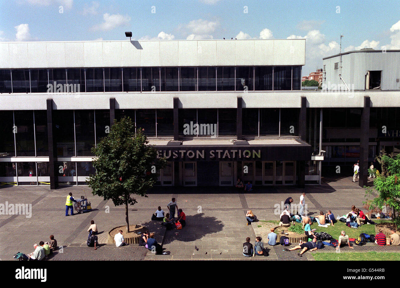 An Exterior View Of Euston Train Station In London Stock Photo Alamy an-exterior-view-of-euston-train-station-in-london-stock-photo-alamy