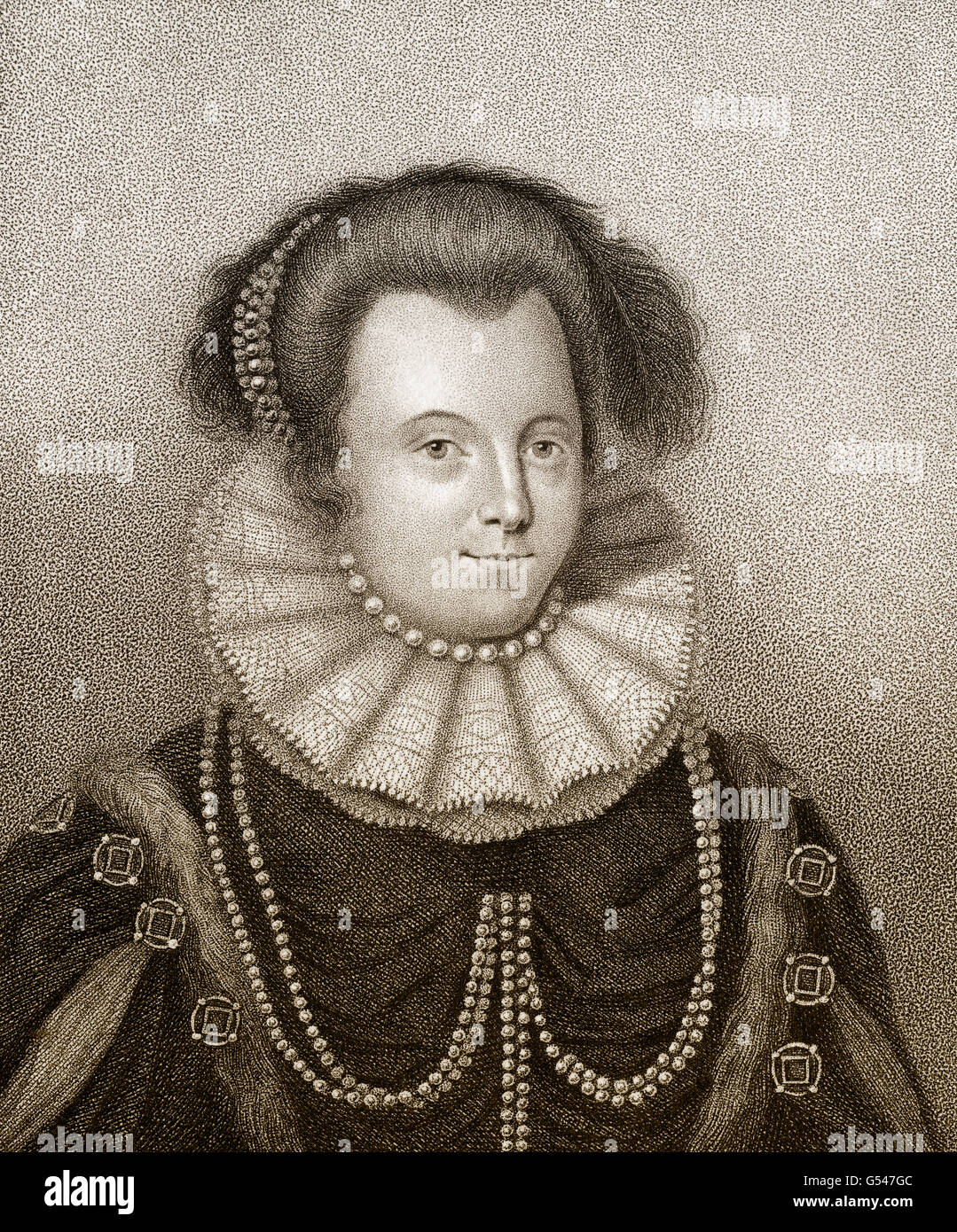 Margaret Clifford, née Russell, Countess of Cumberland, 1560 1616, an