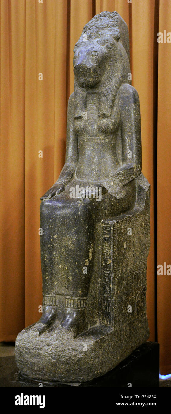 Statue of the Goddess SekhmetMut. 14th c. BC. New kingdom, 18th