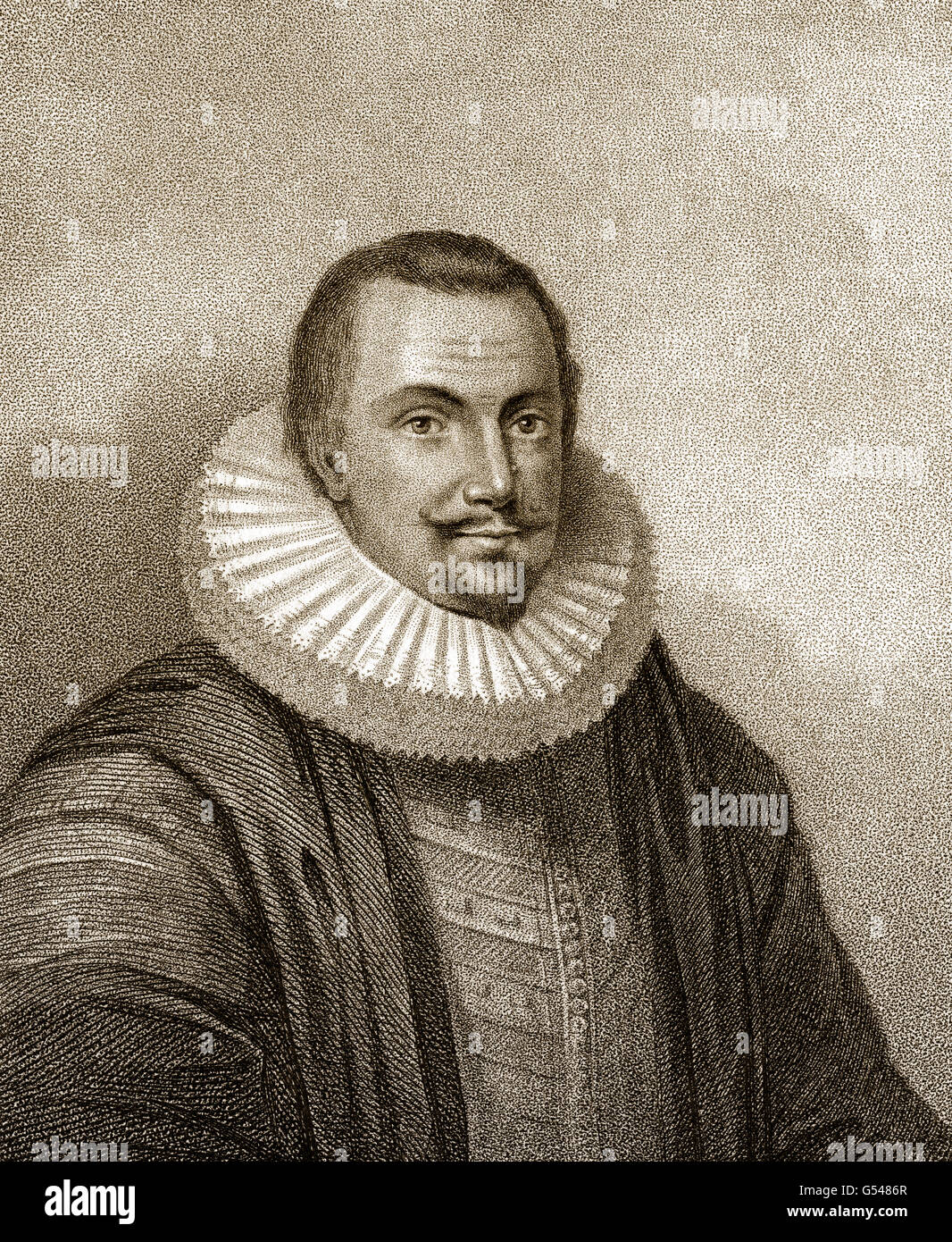 Thomas Coventry, 1st Baron Coventry, 1578-1640, a prominent English lawyer, politician and judge Stock Photo