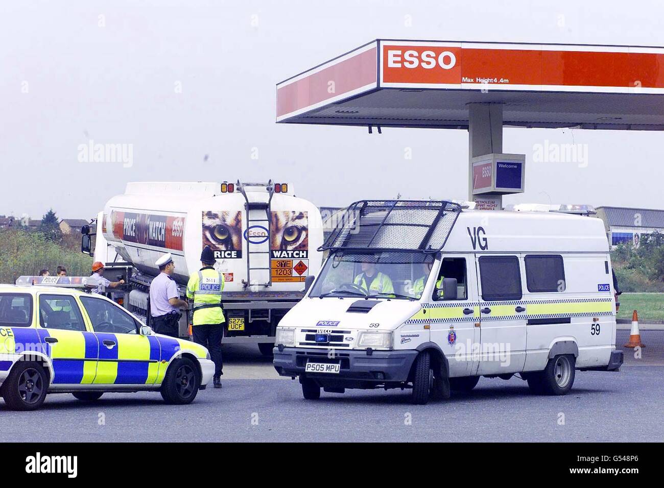 Fuel Delivery Essex Stock Photo Alamy