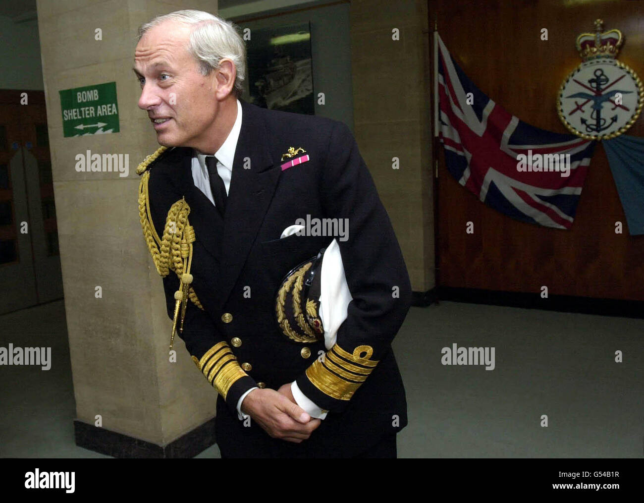 Admiral Sir Michael Boyce Stock Photo