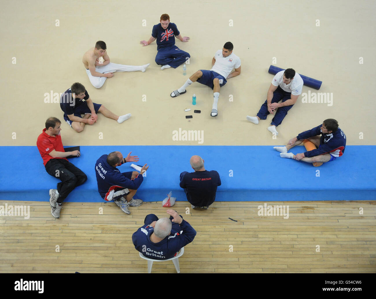 Gymnastics Team GB Men's Media Day Lilleshall National Sports